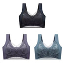 Kit 3 Sutiãs ChicComfort Plus Size - LadyChic