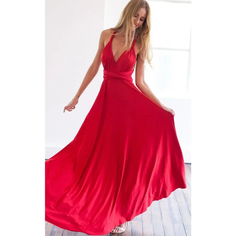 Vestido de Viscolycra Longo Versáli  - DrèssChic®