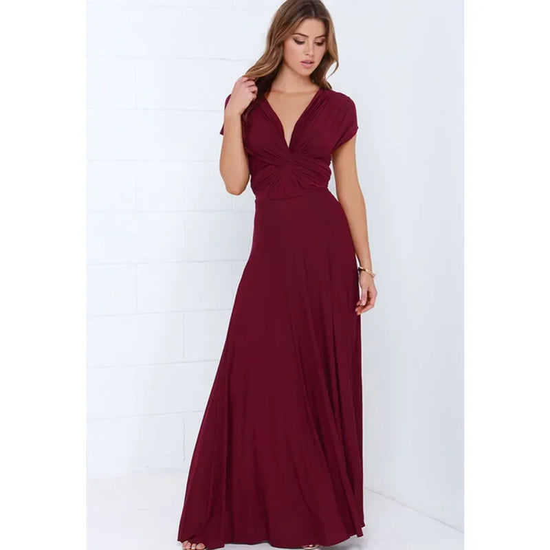 Vestido de Viscolycra Longo Versáli  - DrèssChic®
