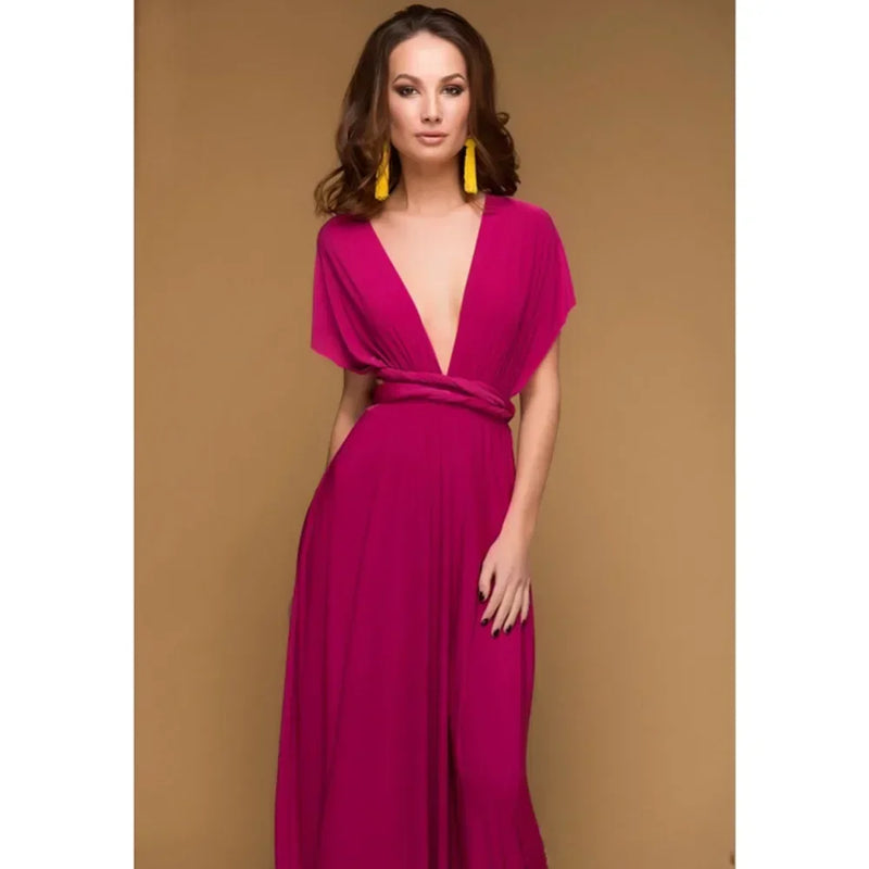 Vestido de Viscolycra Longo Versáli  - DrèssChic®