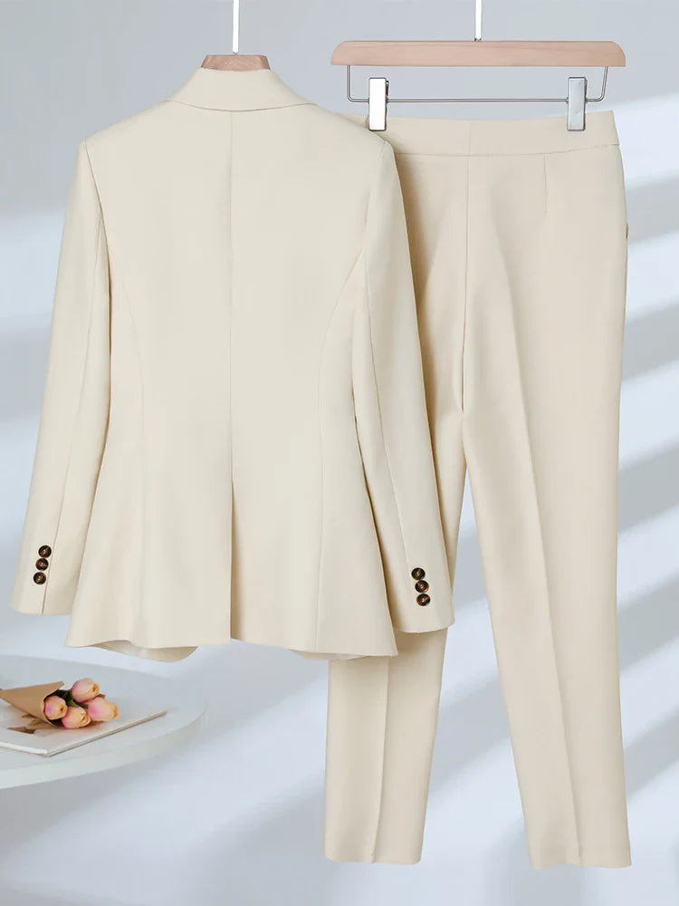 Terninho Feminino Alfaiataria Premium 3 Peças - Dominance Chic®