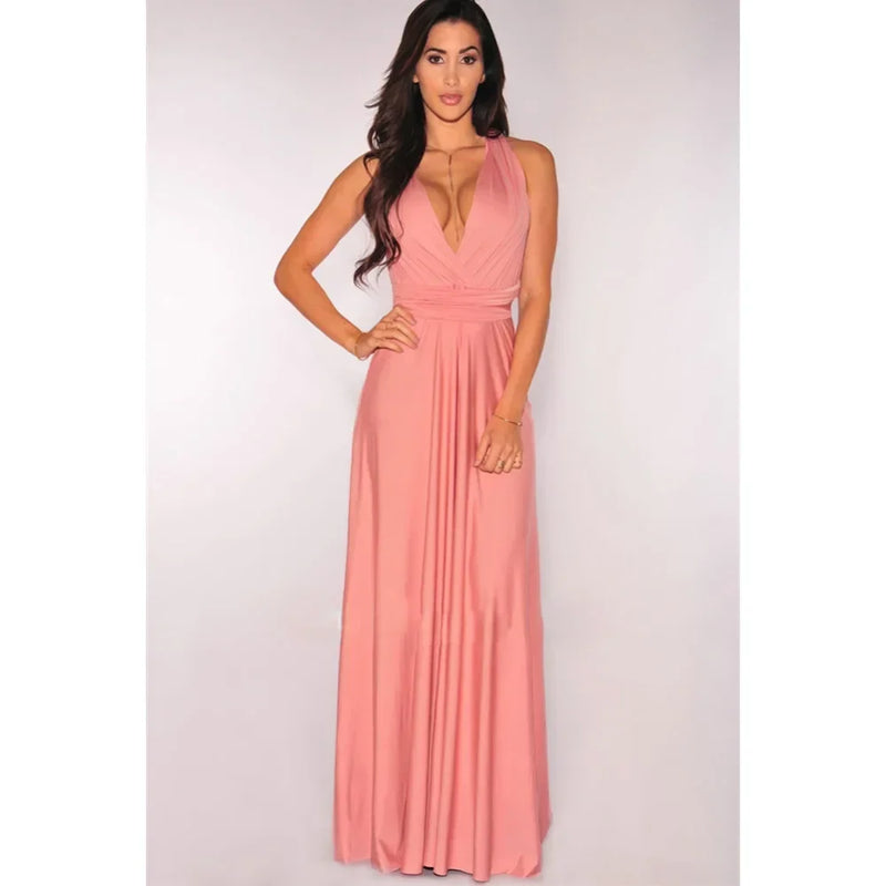 Vestido de Viscolycra Longo Versáli  - DrèssChic®