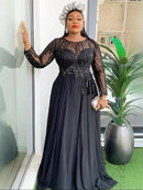 Vestido Longo Clássico  Lueur Céleste   - DrèssChic