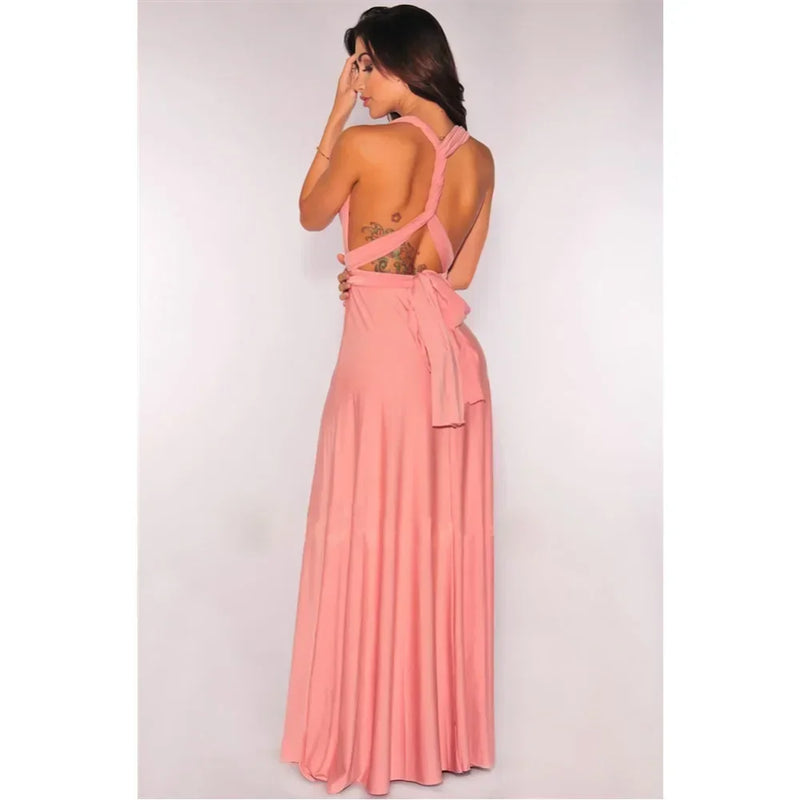 Vestido de Viscolycra Longo Versáli  - DrèssChic®