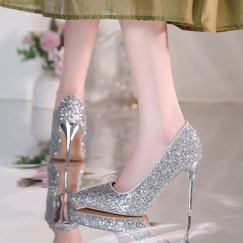 Scarpin Salto Agulha Éclat de Nuit - PasChic