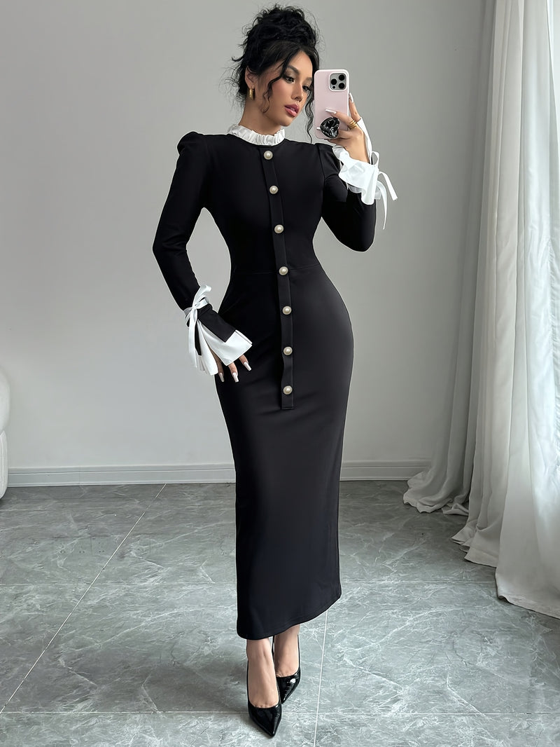 Vestido Vitoriano Longo de Manga - Vintage Mademoiselle®