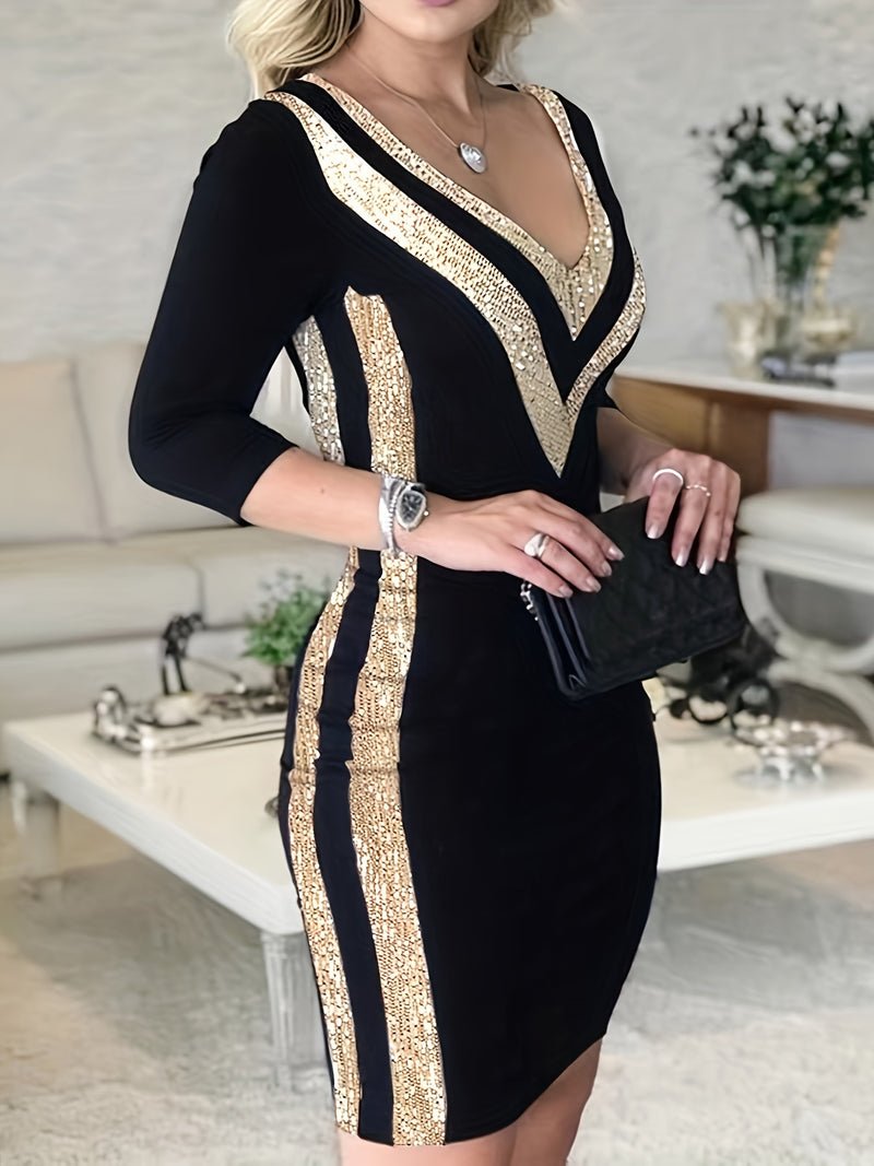 Vestido Golden Night - DrèssChic