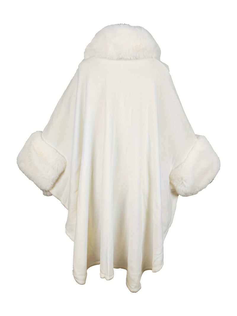 Poncho Feminino de Inverno - Reine de Neige®