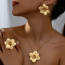 Conjunto Bijou Floral Fleur d’Or® - Éssence