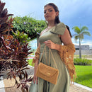 Bolsa e Chale Feitos 100% a mão - By Celina®