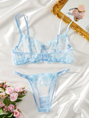 Conjunto Lingerie Renda Jardin de Rêves - LadyChic