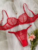 Conjunto Lingerie Renda Jardin de Rêves - LadyChic