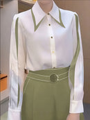 Conjunto Camisa e Calça Poliester - OliveChic®