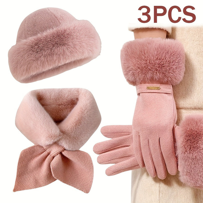 Trio de Inverno de Lã e Pele - Pelúcia d’Alma®