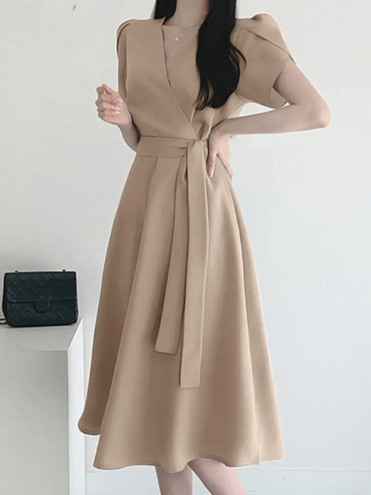 Vestido Classique Élégant - DrèssChic