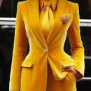 Terninho Feminino Aveludado e Luxuoso - Velours Majestueux®