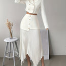 Terninho Cropt e Saia Feminino Sofisticado   - Étoile Lumineuse®