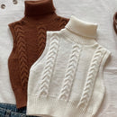 Cardigan Feminino sem Manga - Wool Whisper Knot®