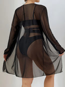 Biquíni e Saída Noir Elegance - SoleilChic