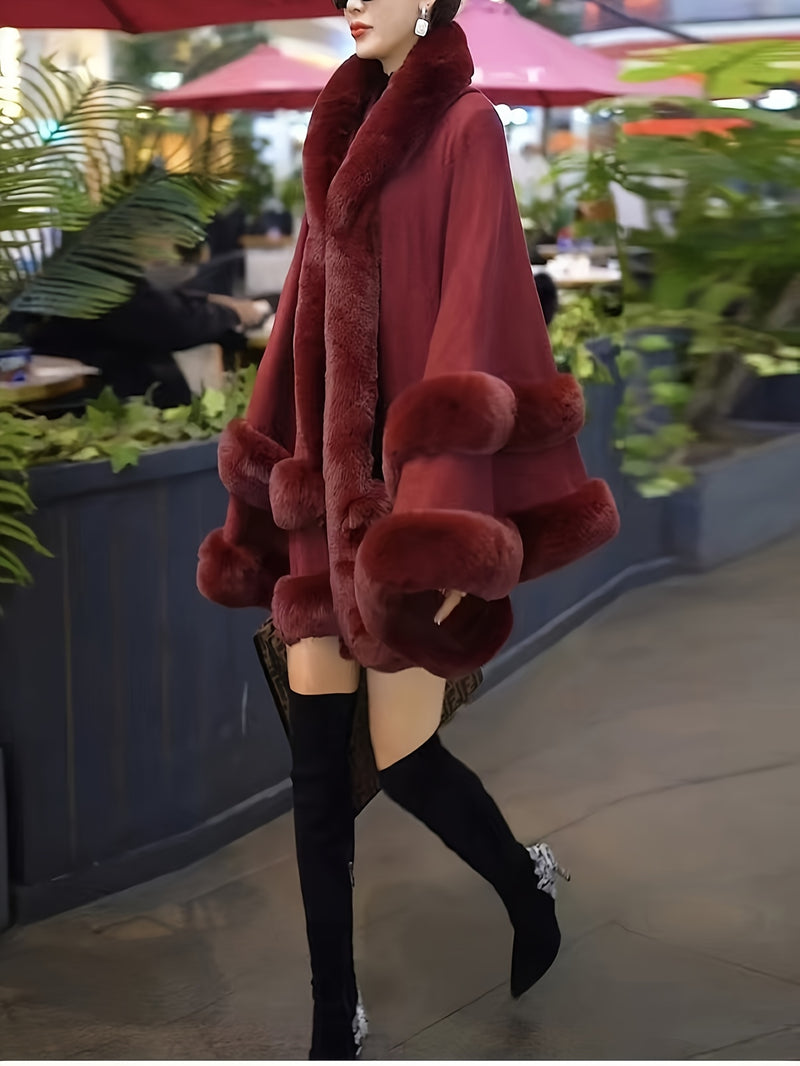 Poncho Feminino de Inverno - Miel d'Hiver®