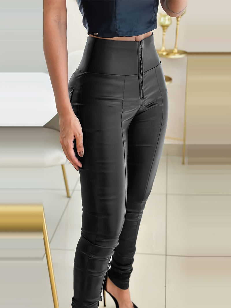 Calça de Couro PU - Luxe Leather®