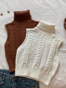 Cardigan Feminino sem Manga - Wool Whisper Knot®