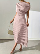 Vestido Elegante Ombro a Ombro - Beauté Asymétrique®