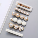 Kit 6 Presilhas de Cabelo - Pearl Bloom Set®