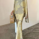 Conjunto Longo Sofisticado com Saia - PrincessGreen®