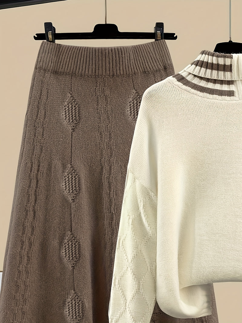 Conjunto Suéter Tricô - Cozy Knit®
