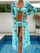 Biquíni e Saída Paradise Palm - SoleilChic