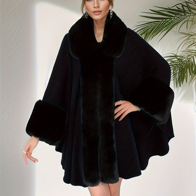 Poncho Feminino de Inverno - Reine de Neige®