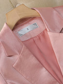 Blazer Feminino Alfaiataria Chique - Élégance Satinée®