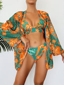 Biquíni e Saída Golden Tropical - SoleilChic