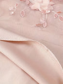 Saia Longa de Tule Floral - JupeChic