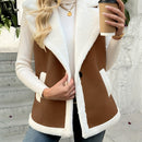 Colete Feminino de Couro e Pele - Alma Pastora®