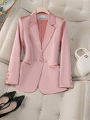 Blazer Feminino Alfaiataria Chique - Élégance Satinée®