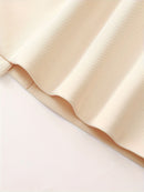 Terninho Feminino Alfaiataria Longo Sofisticado - Beige Majesté®