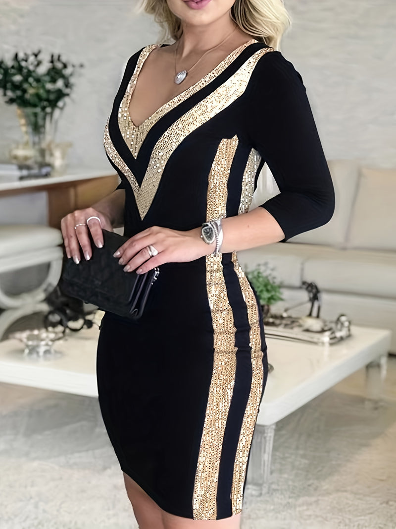 Vestido Golden Night - DrèssChic