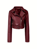 Jaqueta Biker Curta Feminina - Sleek Biker®