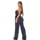 Macacão Longo Paetês ShineWay - SalopetChic