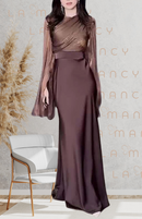 Vestido Midi Elegante e Moderno - Élégance Nocturne®