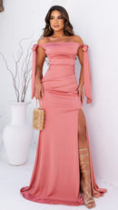 Vestido Longo Evasé Samantha - DrèssChic